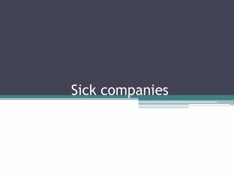 Procedure For Revival Of Sick Companies