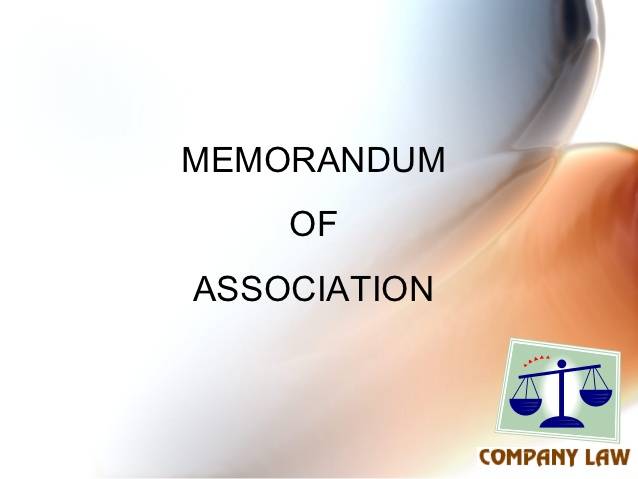 Format of Memorandum of Association (MOA) of Nidhi Company – Download the PDF Copy