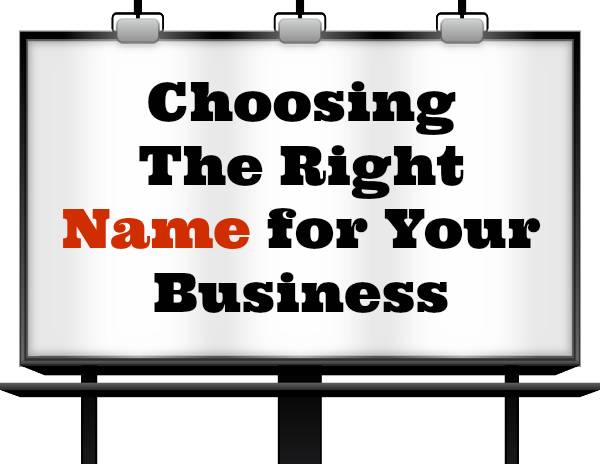 Choose a Right Name for Your Startup
