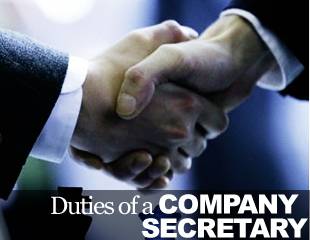 Roles and responsibilities of a Company Secretary