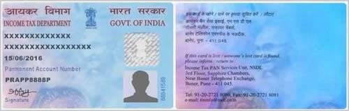 Apply for PAN Card in India
