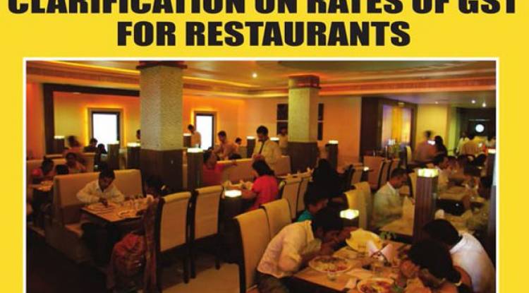 GST Tax rate on restaurants, bars, hotels etc – Impact of GST tax rate on restaurant food bill