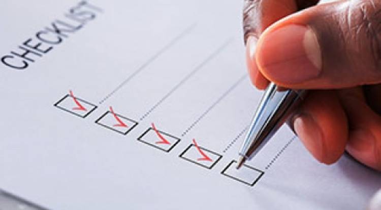 Checklist of the Documents required for the Firm Registration