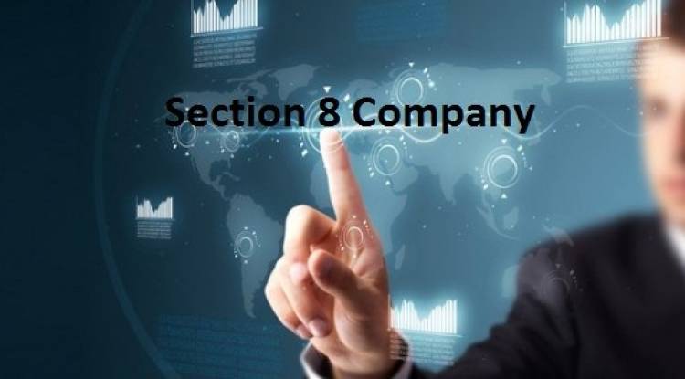 How taxation works under Section 8 company?