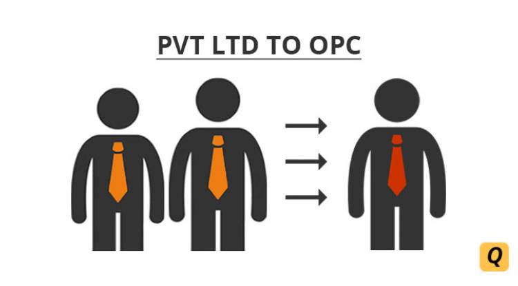 WHAT ARE THE FORMALITIES AFTER A PRIVATE LIMITED COMPANY IS CONVERTED TO ONE PERSON COMPANY?