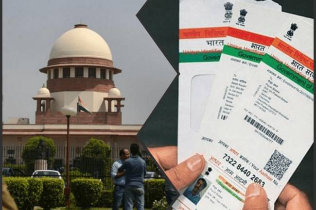 Supreme Court to Centre: Aadhar card cannot be mandatory when we say it is optional