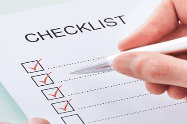 Compliance Checklist for Investors
