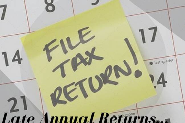 Penalty for Late Filing of Annual Return of Company 