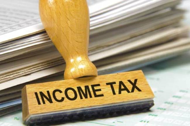 What is the income tax on a salary of Rs.14.5 lakhs per annum?