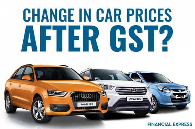 How much do car prices decrease after GST?